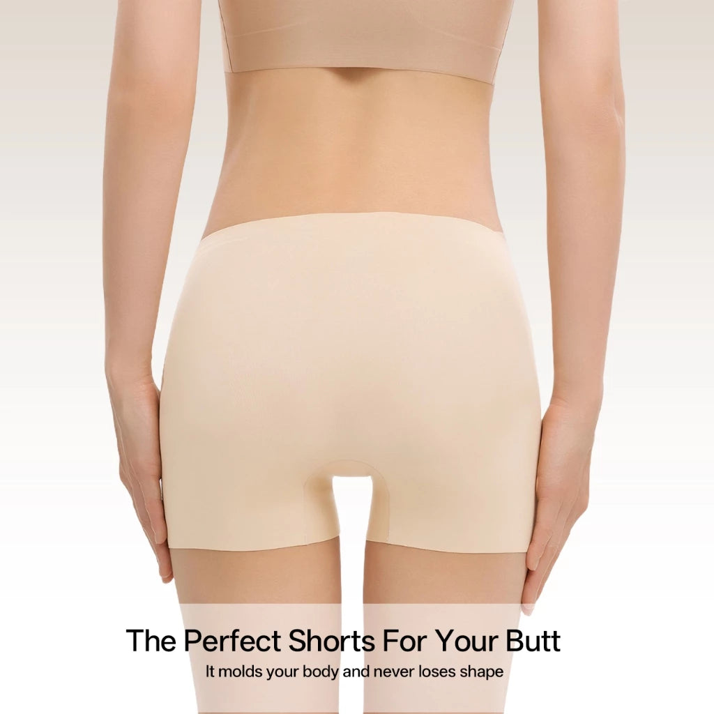 BUY 1 TAKE 1 [New release] ecora Super Comfort Seamless Safety Short, Anti-roll Edge Seamless High-waist