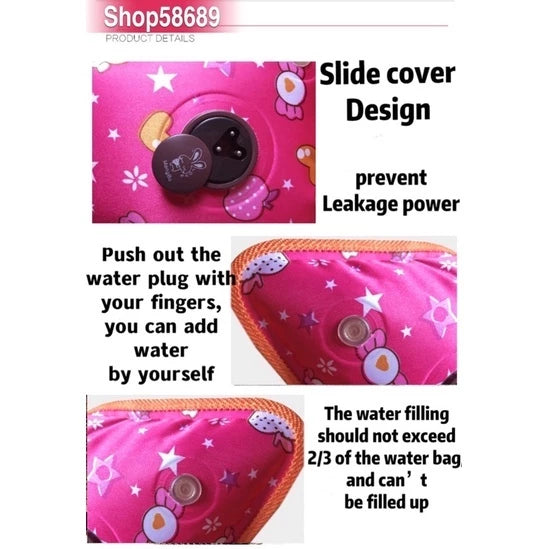 Electric Automatic Power Off Hot Compress Rechargeble Hot Bag Heating Bag