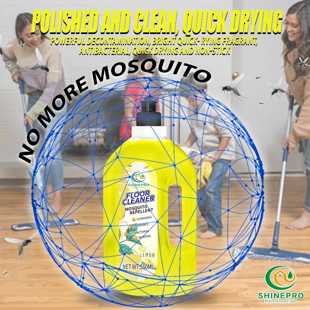 Shinepro Floor Cleaner with Mosquito Repellent, Remove Stain, Mosquito Free, Bright Floor