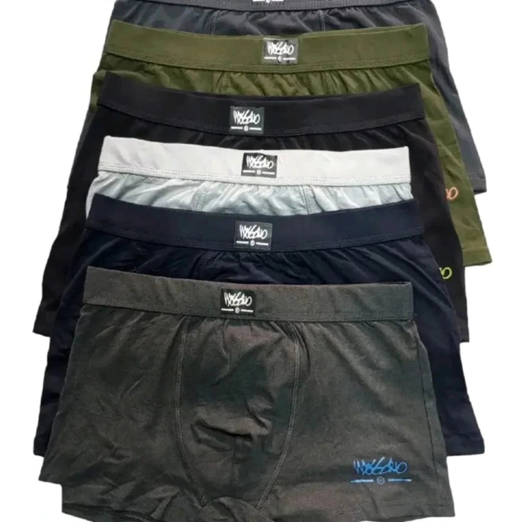 5PCS Men's Cotton Boxer Plus Size Briefs For mMen High Quality Comforts Underpanties