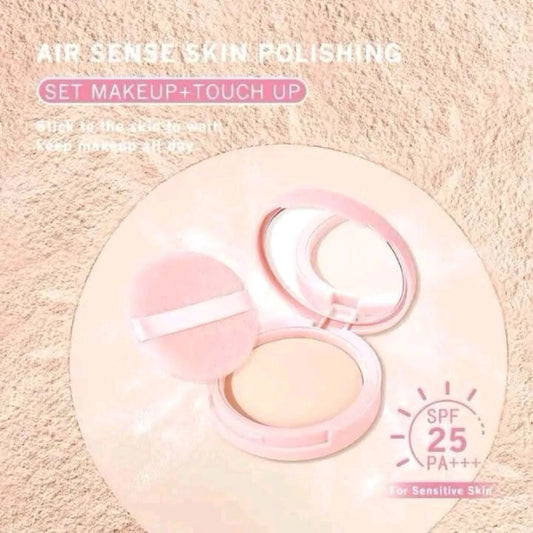 DW PINK FACE POWDER WITH SPF25 PA+++ WATERPROOF LONG LASTING OIL CONTROL POWDER