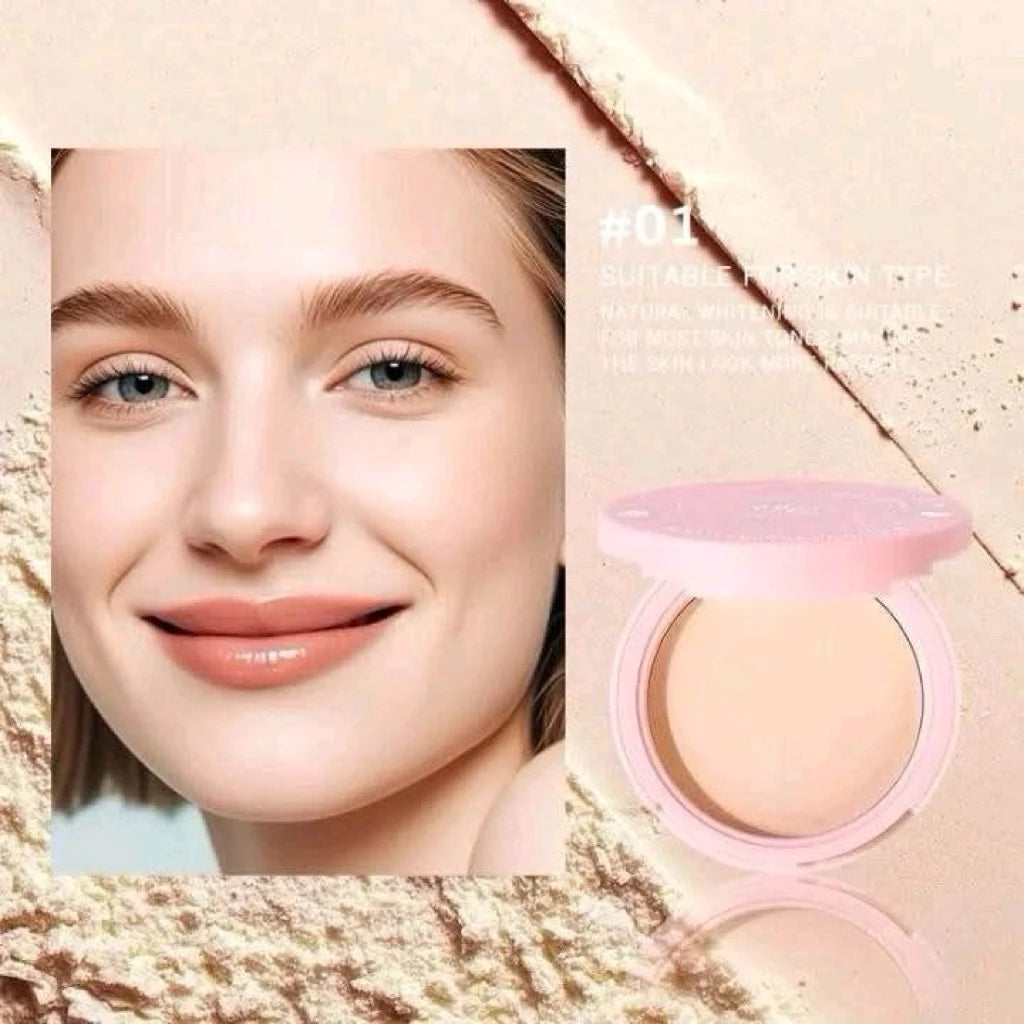 DW PINK FACE POWDER WITH SPF25 PA+++ WATERPROOF LONG LASTING OIL CONTROL POWDER