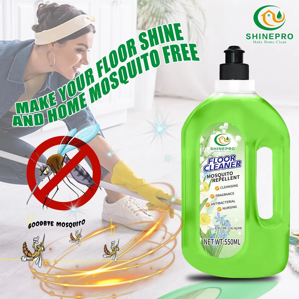 Shinepro Floor Cleaner with Mosquito Repellent, Remove Stain, Mosquito Free, Bright Floor