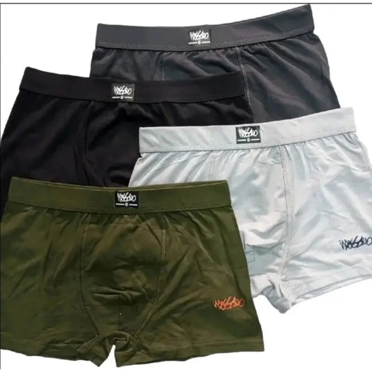 5PCS Men's Cotton Boxer Plus Size Briefs For mMen High Quality Comforts Underpanties