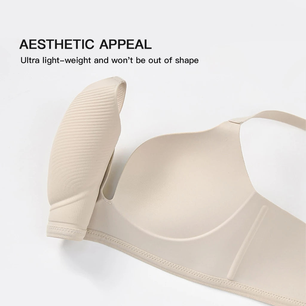 ecora | Lift Up Seamless Bra, Natural Push-up Bra, Butterly Soft Fabric, Wire-Free