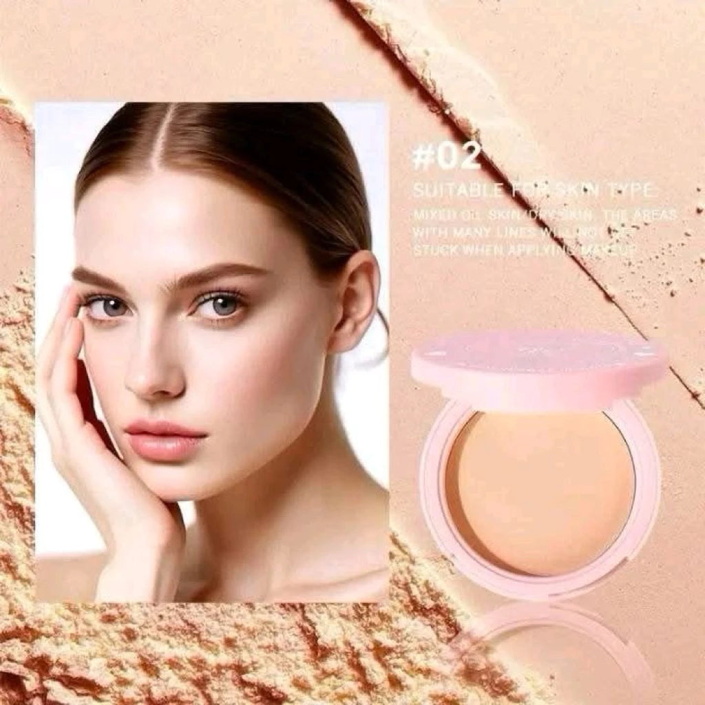 DW PINK FACE POWDER WITH SPF25 PA+++ WATERPROOF LONG LASTING OIL CONTROL POWDER