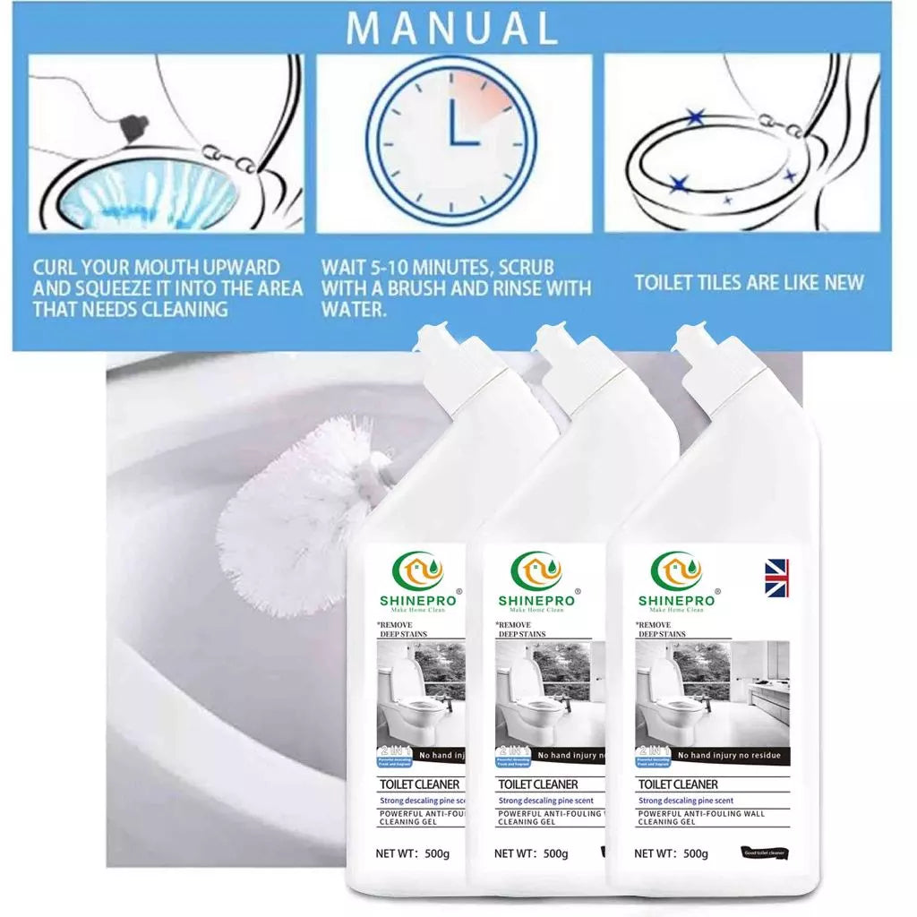 Toilet Cleaner Powerful Anti-Fouling Wall Cleaning Gel Cleaner 100% 500grams