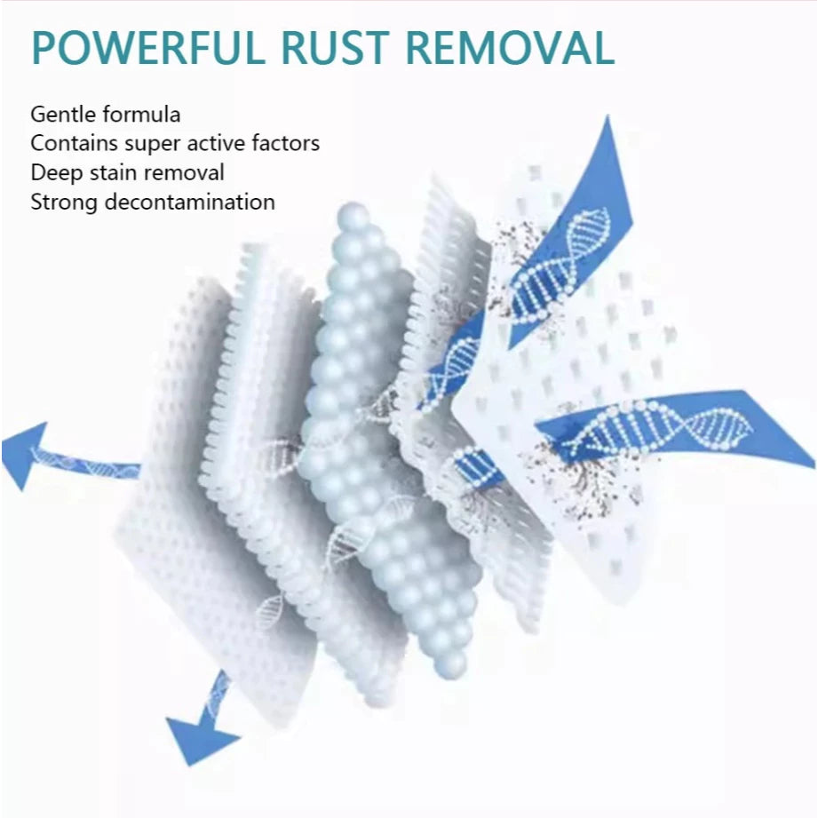 Fabric Rust Remover For Clothes Rust Stain Remover For Clothes Cleaner Drop Clothing Cleaning 80ml