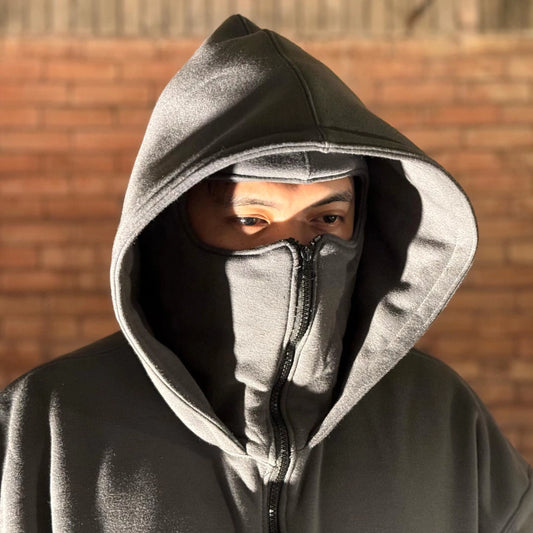 Double Zip Balaclava Hoodie