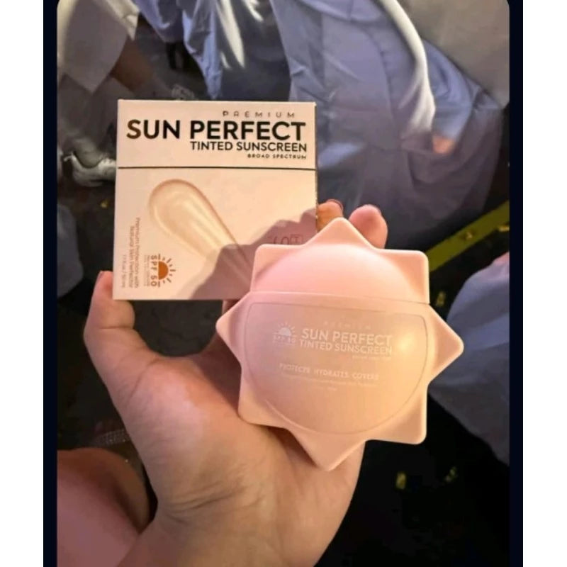 HIKARI Premium SUN PERFECT Tinted Sunscreen SPF 50