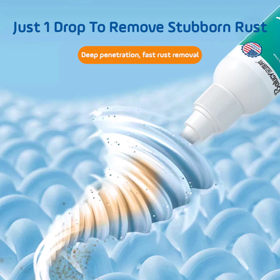 Fabric Rust Remover For Clothes Rust Stain Remover For Clothes Cleaner Drop Clothing Cleaning 80ml