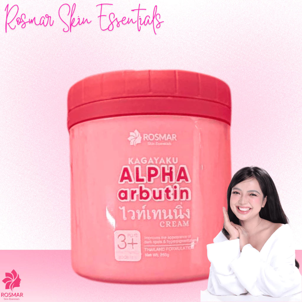Rosmar Kagayaku alpha arbutin cream (Thailand formulation)