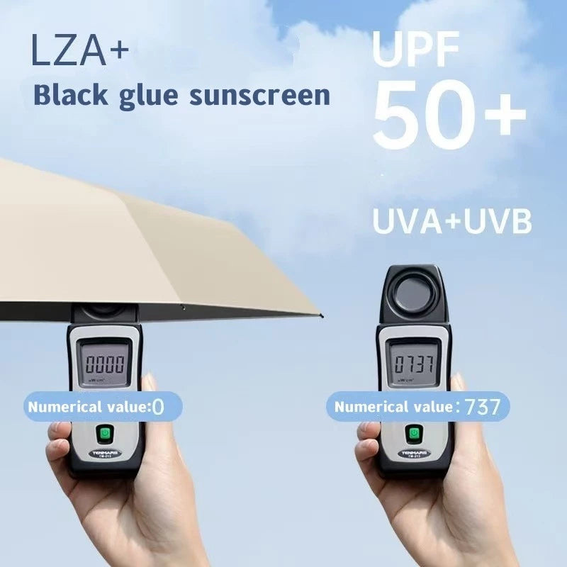 JF New Ultra-Light Mini Umbrella with hook UV Protection Folding Umbrella sunny and rain