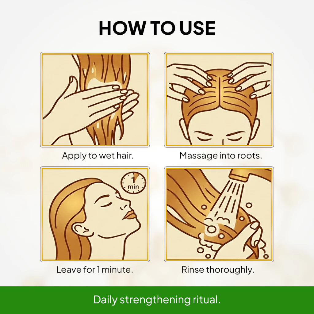[Naturae] Anti-Hair Fall & Deep Hair Repair Ginseng Shampoo with Real Ginseng, Hyaluronic Acid