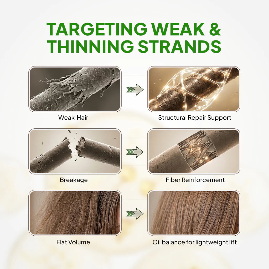 [Naturae] Anti-Hair Fall & Deep Hair Repair Ginseng Shampoo with Real Ginseng, Hyaluronic Acid