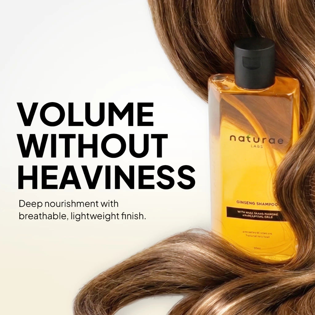 [Naturae] Anti-Hair Fall & Deep Hair Repair Ginseng Shampoo with Real Ginseng, Hyaluronic Acid