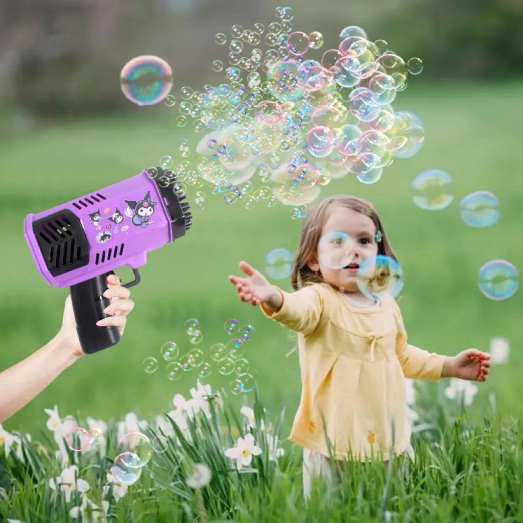New BubbleGun for Kids Adults Outdoor Party Favors 40Hole Bubble /Bubble Camera Machine For Children
