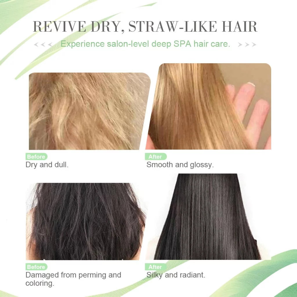 Bremod 6X Hair Serum Instant Smooth Repair Anti Frizz Shine Oil Control Nourishing Hair Essence