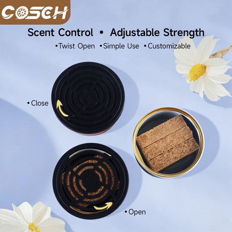 BUY 2 TAKE 1 COSCH Car Air Freshener Coconut Fragrance | Long-Lasting Car Deodorant Safe & Odor Eliminator