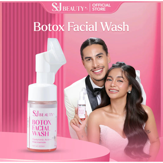 S&J Beauty Botox FaciaL Wash 100mL with Niacinamide, HyaLuronic | FaciaL Foam Wash
