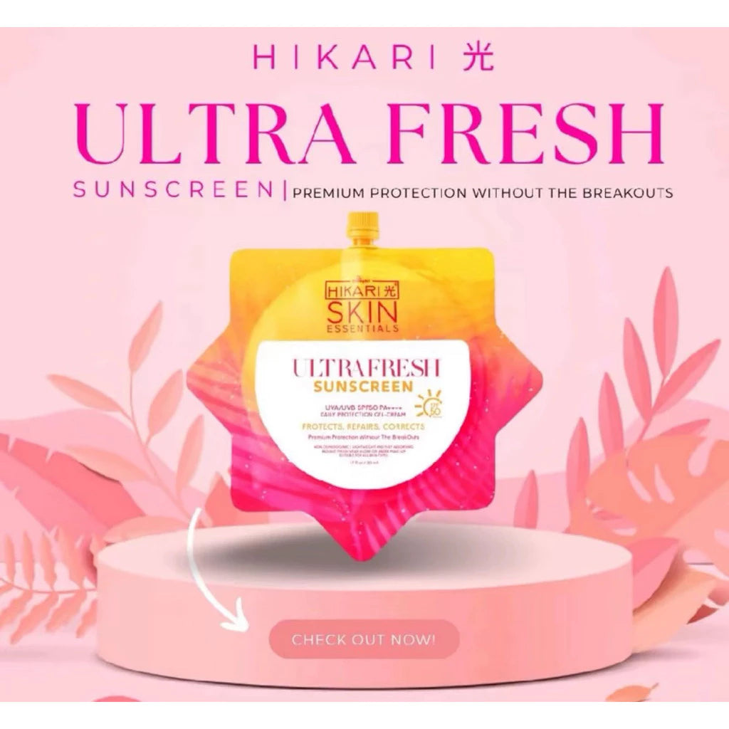 HIKARI SKIN ESSENTIALS - Ultra fresh Sunscreen | 50ml