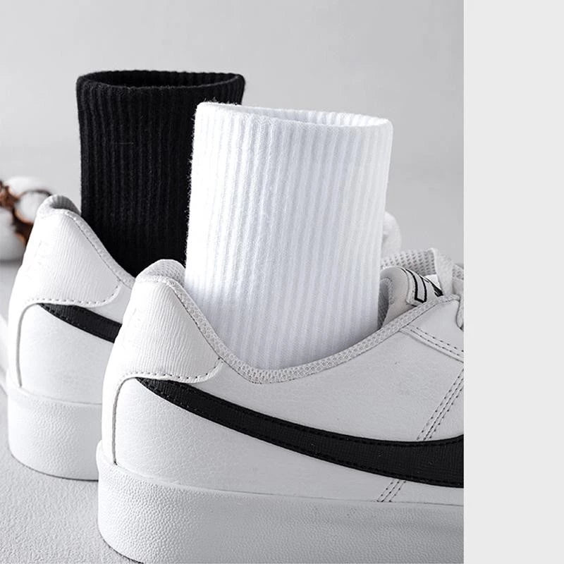 10 PAIRS Pure Cotton Tricolor Deodorant Sports Men's Socks Ankle/Mid-tube/Tall-tube Socks