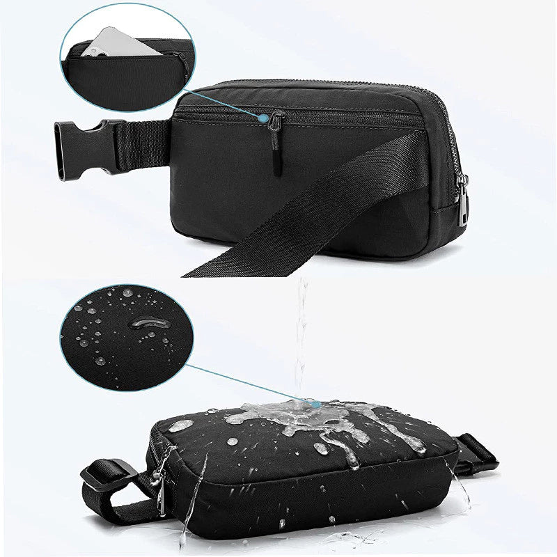 Belt Bag for Men Women Crossbody Fanny Pack & Waist Bag with Adjustable Strap for Outdoors Workout