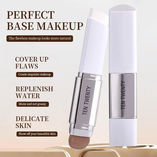 TEN TWENTY 2 in 1 Color Changing Foundation Stick Coverage Lasting Waterproof Makeup Base Concealer