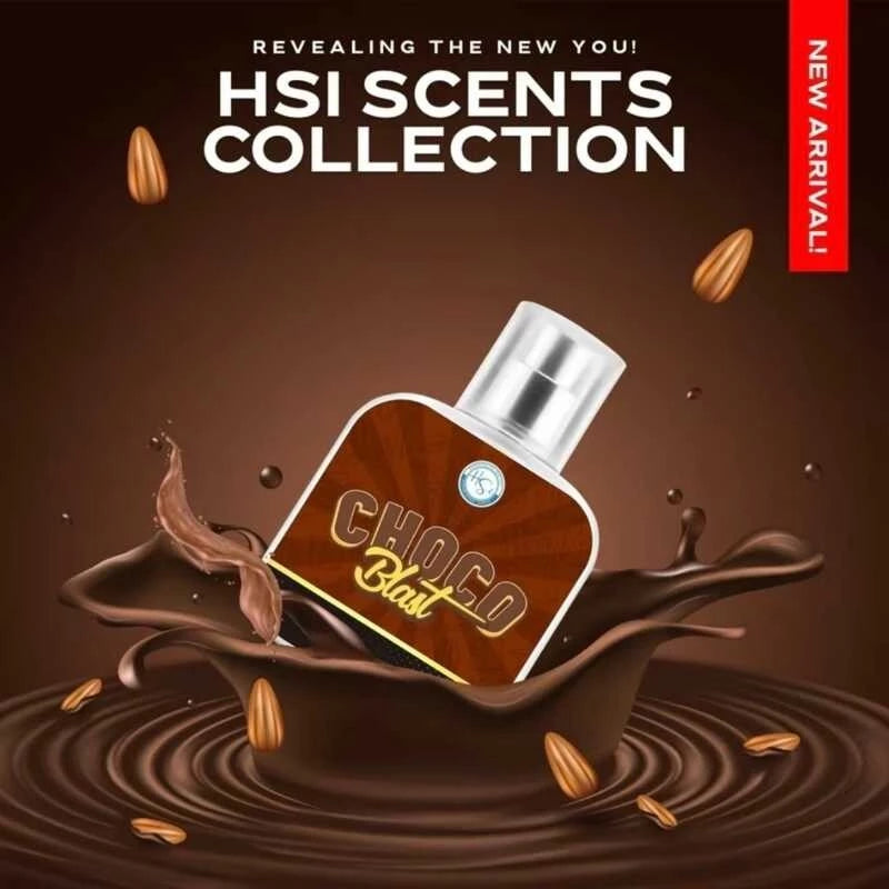 Choco Blast Perfume 60ml Premium Edition By HSI Scents Collection
