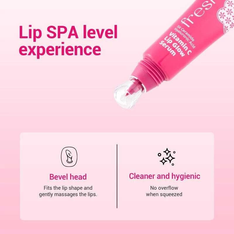 Freshiny Vitamin C Lip Care Serum 8G*1Pcs | Ph-Sensing Color + Moisturizing Camellia